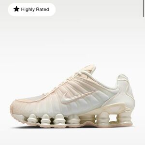 Nike Shox TL Cream Sneakers